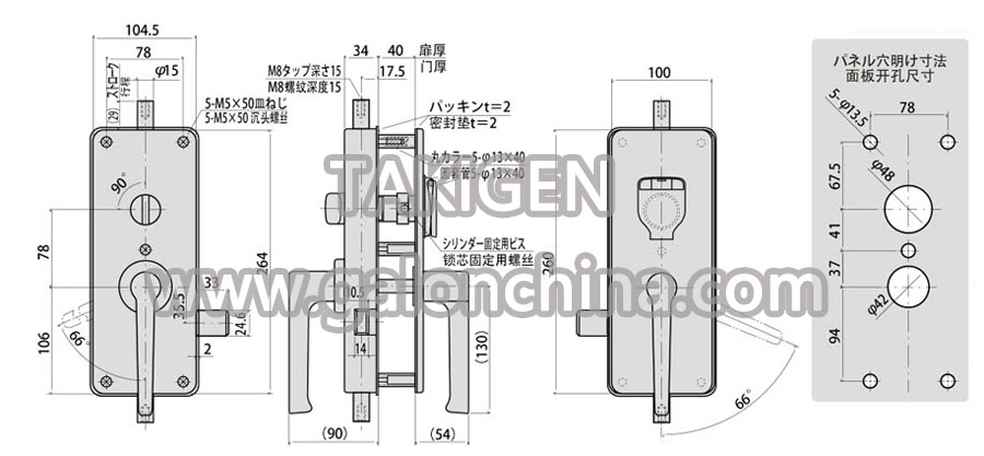 钱多多提供takigen五金设计图纸
